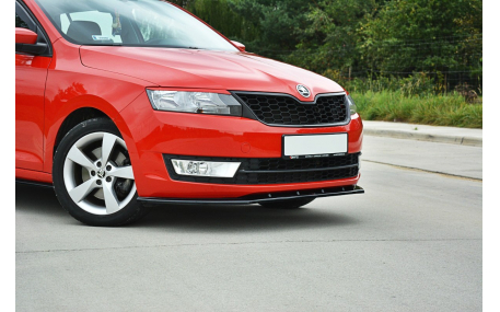 Накладка передняя Skoda Rapid