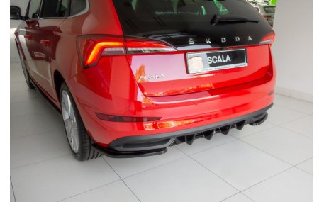 Накладка задняя Skoda Scala