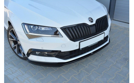 Накладка передняя Skoda Superb 2015-2019