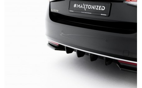 Накладка задняя Skoda Superb