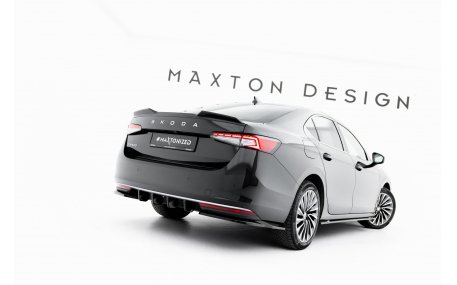 Накладки на бампера Skoda Superb