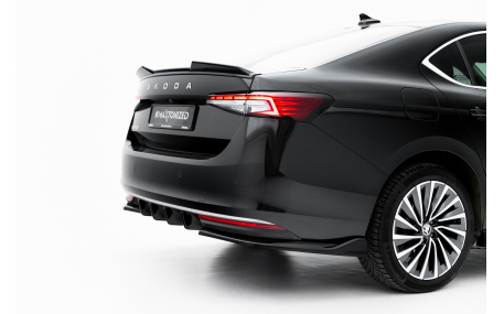 Накладки на бампера Skoda Superb