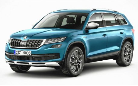 Брызговики Skoda Kodiaq