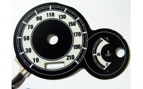 Шкалы приборов Citroen Berlingo