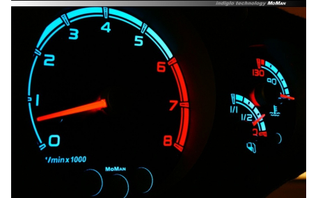 Шкалы приборов Fiat Coupe