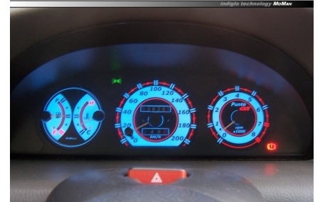 Шкалы приборов Fiat Punto I