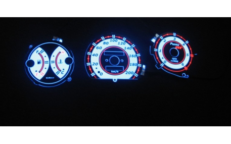 Шкалы приборов Fiat Punto I