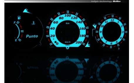 Шкалы приборов Fiat Punto I
