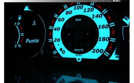 Шкалы приборов Fiat Punto I