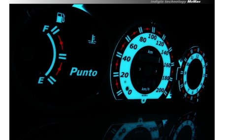 Шкалы приборов Fiat Punto I