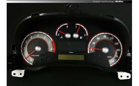 Шкалы приборов Fiat Punto II