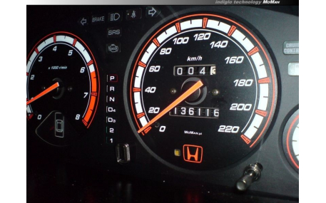 Шкалы приборов Honda Accord