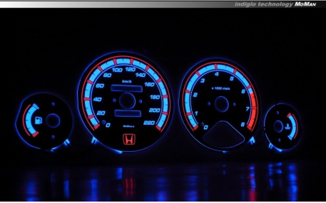 Шкалы приборов Honda Accord