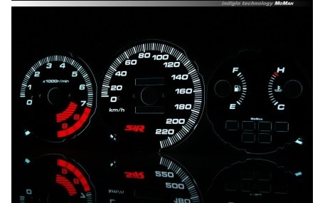 Шкалы приборов Honda Civic