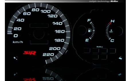 Шкалы приборов Honda Civic