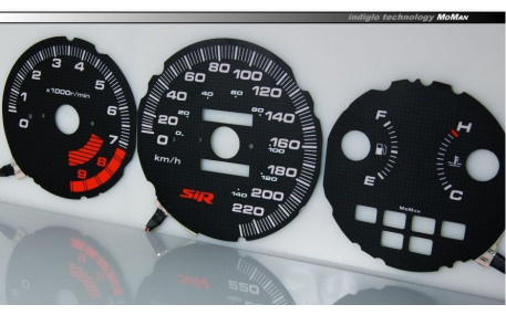 Шкалы приборов Honda Civic