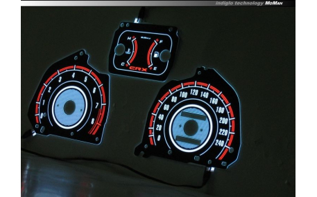 Шкалы приборов Honda CRX