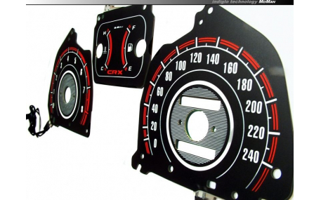 Шкалы приборов Honda CRX