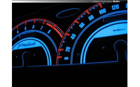 Шкалы приборов Honda Prelude