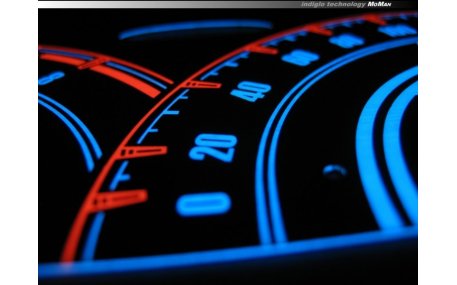 Шкалы приборов Honda Prelude