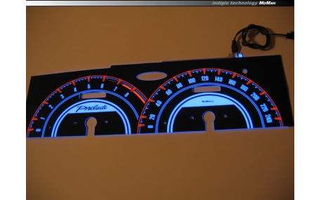 Шкалы приборов Honda Prelude