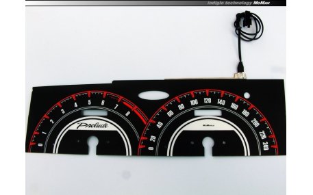 Шкалы приборов Honda Prelude