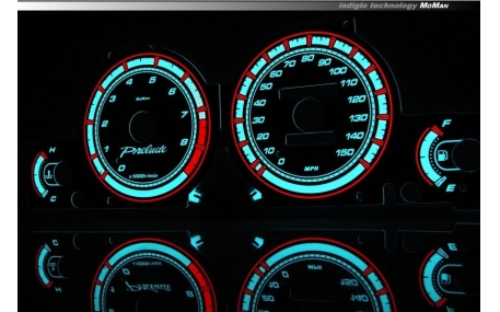 Шкалы приборов Honda Prelude