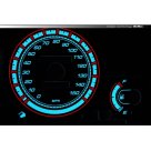 Шкалы приборов Honda Prelude