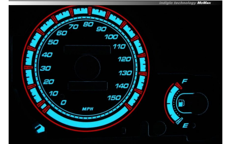 Шкалы приборов Honda Prelude
