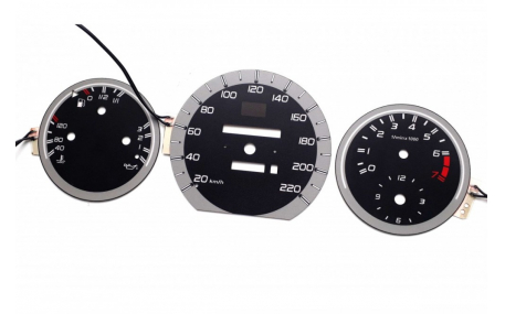 Шкалы приборов Mercedes E-class W124