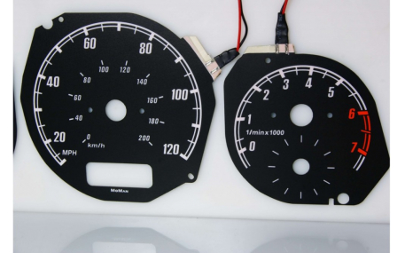 Шкалы приборов Mercedes