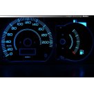 Шкалы приборов MitsubishiI Colt