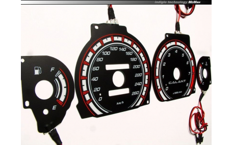 Шкалы приборов MitsubishiI Galant