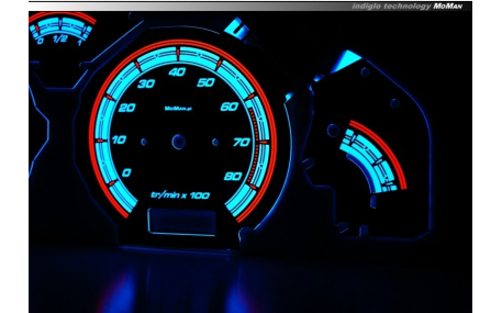 Шкалы приборов Peugeot 106