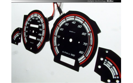 Шкалы приборов Peugeot 106