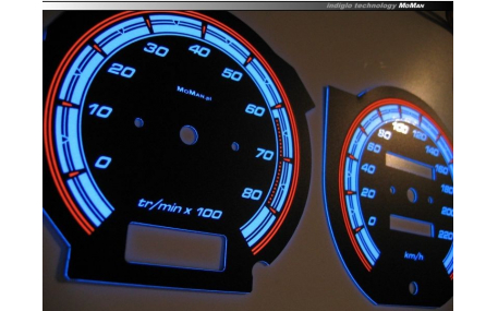 Шкалы приборов Peugeot 106