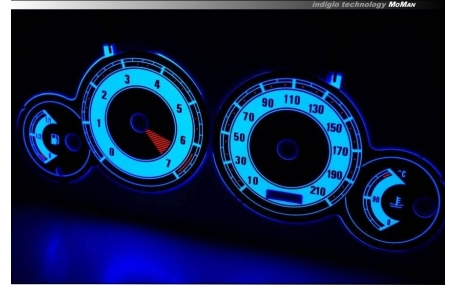 Шкалы приборов Peugeot 206