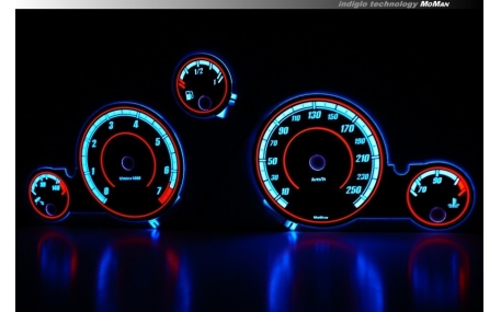 Шкалы приборов Peugeot 406