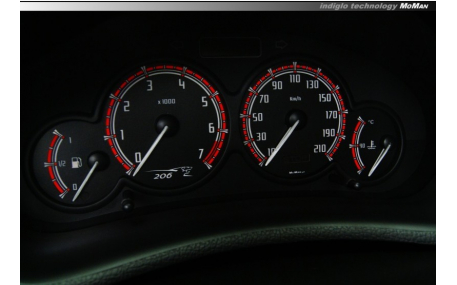 Шкалы приборов Peugeot Partner