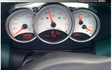 Шкалы приборов Porsche Boxter 986