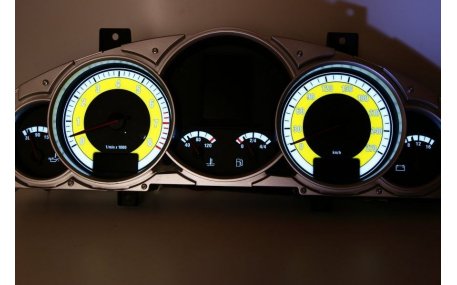 Шкалы приборов Porsche Cayenne S
