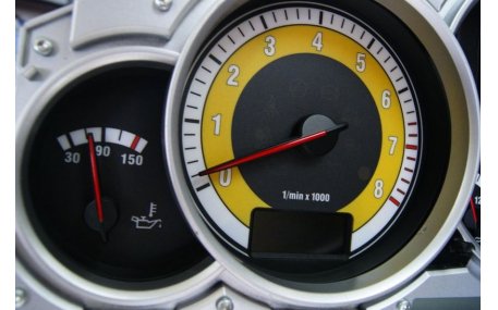 Шкалы приборов Porsche Cayenne S