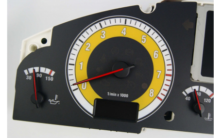 Шкалы приборов Porsche Cayenne S