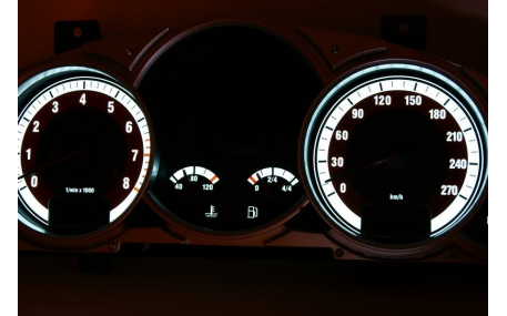 Шкалы приборов Porsche Cayenne S