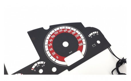 Шкалы приборов Porsche Cayenne S