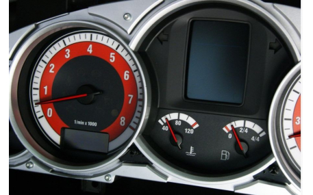 Шкалы приборов Porsche Cayenne S
