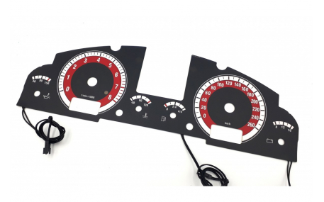 Шкалы приборов Porsche Cayenne S