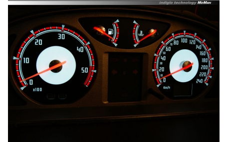 Шкалы приборов Renault Laguna 2