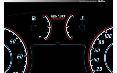 Шкалы приборов Renault Megane