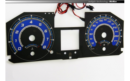 Шкалы приборов Renault Megane